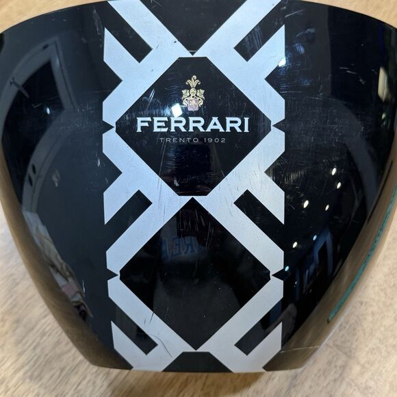 RARE Ferrari Italesse Champagne Ice Wine Bucket Cooler Planter Made Italy Trento - Picture 16 of 16